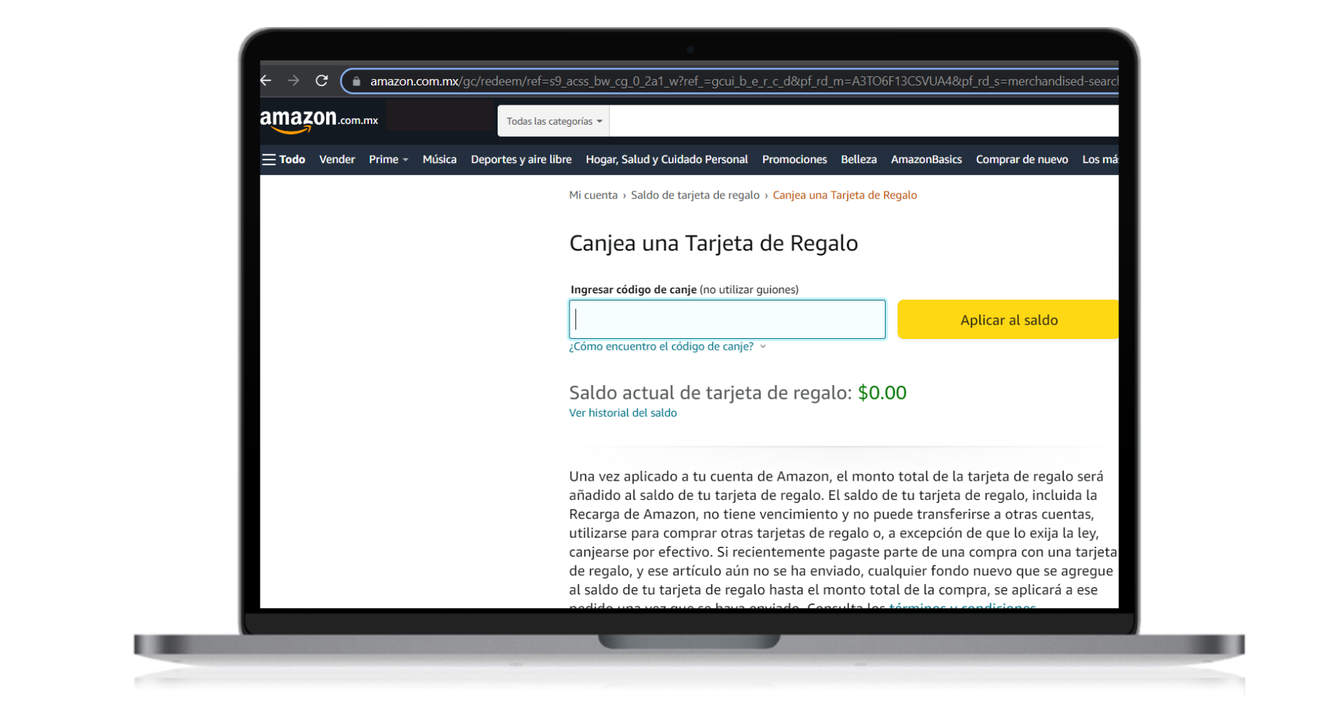 Se puede pagar amazon prime con tarjeta de regalo deals